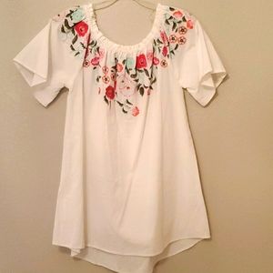 Floral Embroidered Dress